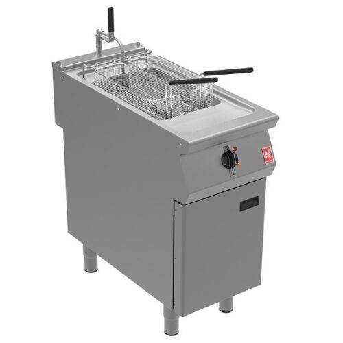 Falcon - F900 Single Tank Twin Basket Free Standing Electric Filtration Fryer E9341F