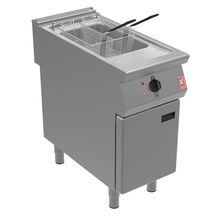 Falcon F900 Single Tank Twin Basket Free Standing Electric Fryer E9341