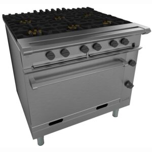 Falcon - Chieftain G1066X Six Burner Gas Oven Range