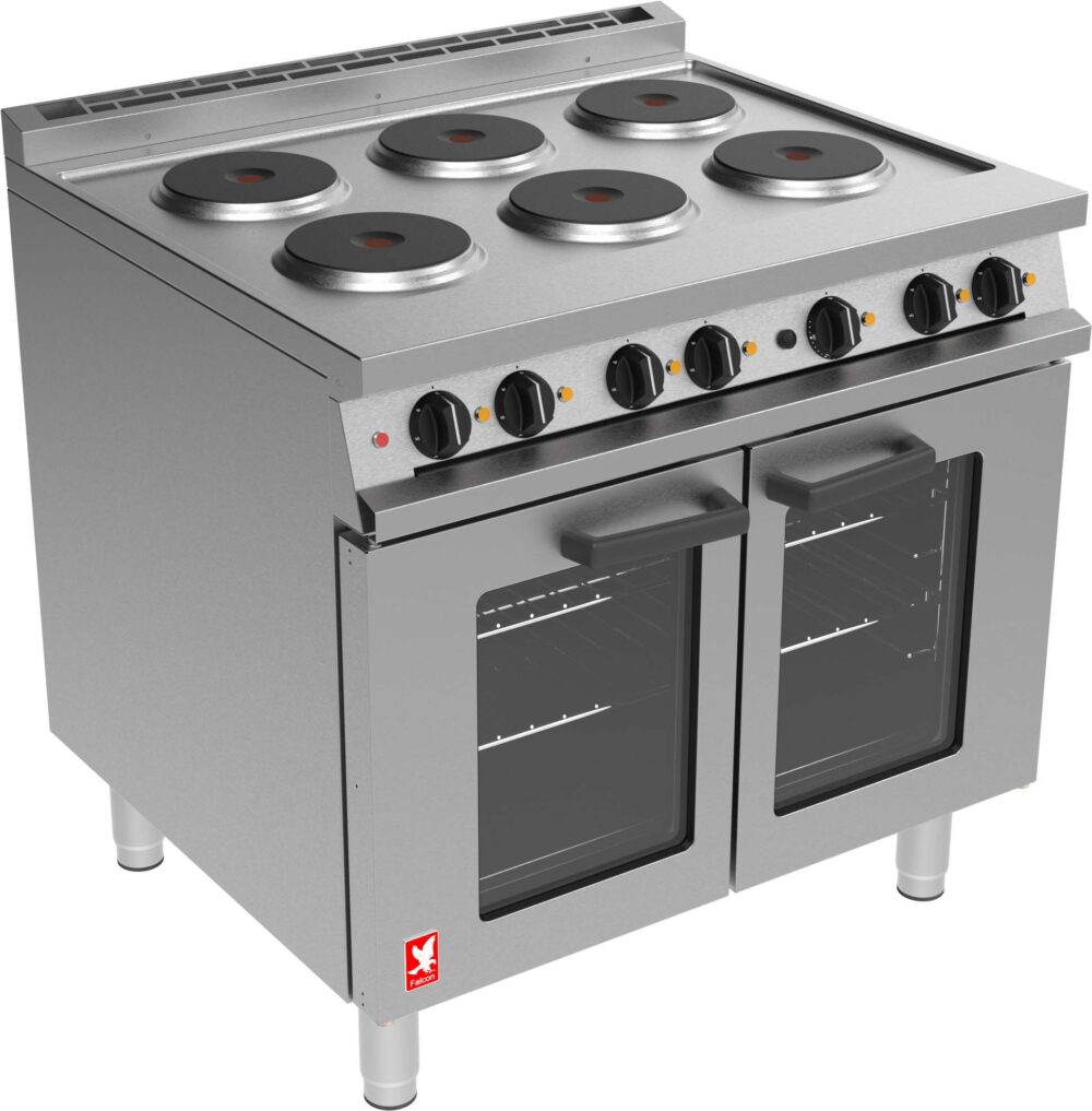 Falcon - Dominator Plus E3101 OTC 6HP Electric 6 Plate Oven Range